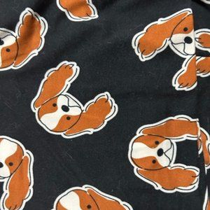LuLaroe TC 12-18 Leggings Spaniel dogs